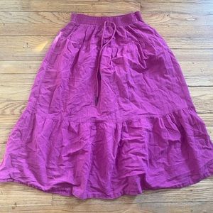 vintage midi skirt